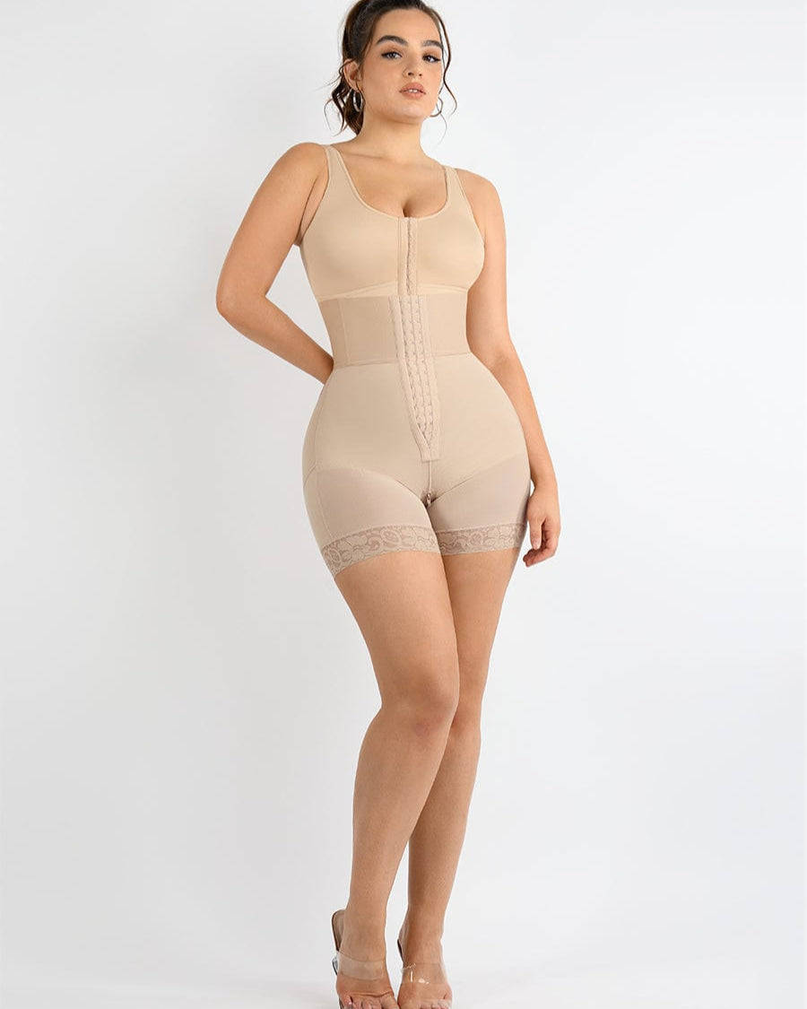 FitCurve™ – Pantaloncini Modellanti con Gancetti