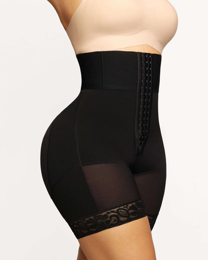 FitCurve™ – Pantaloncini Modellanti con Gancetti