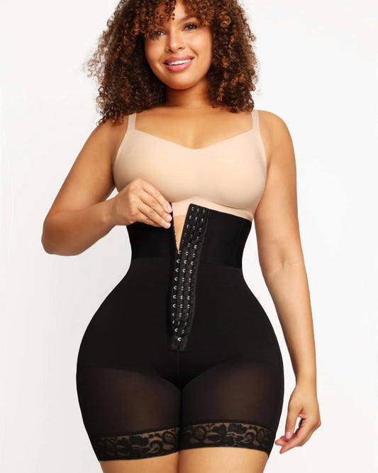 FitCurve™ – Pantaloncini Modellanti con Gancetti